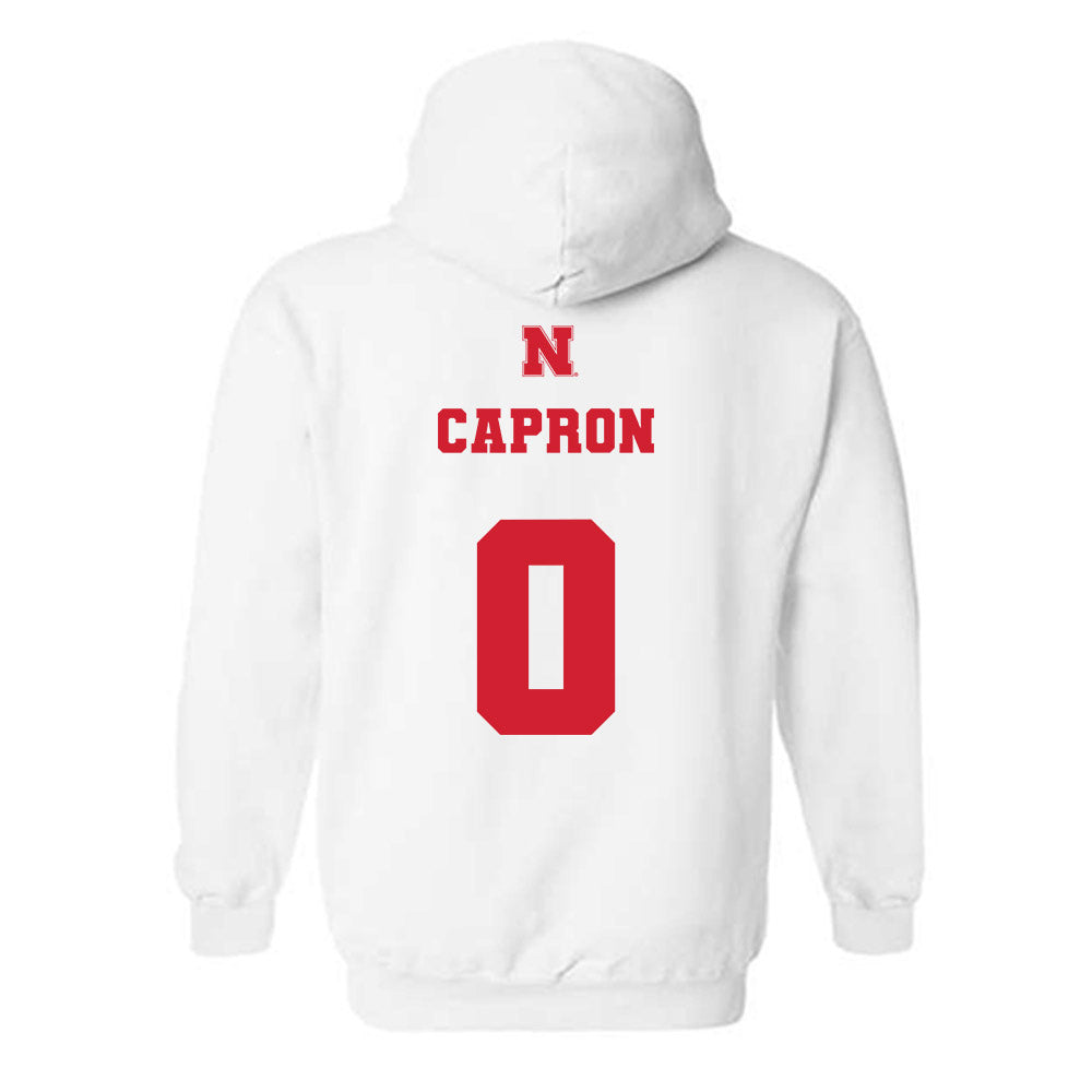 Nebraska - NCAA Women's Bowling : Karina Capron - Generic Shersey Hooded Sweatshirt-1
