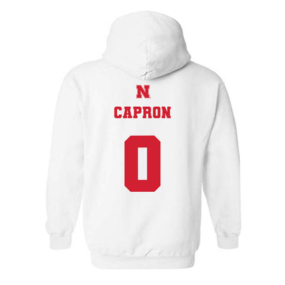 Nebraska - NCAA Women's Bowling : Karina Capron - Generic Shersey Hooded Sweatshirt-1