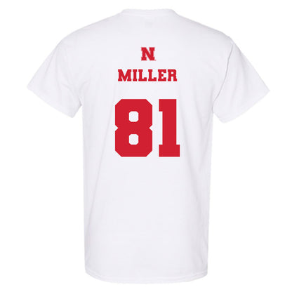 Nebraska - NCAA Football : Hayes Miller - Generic Shersey T-Shirt