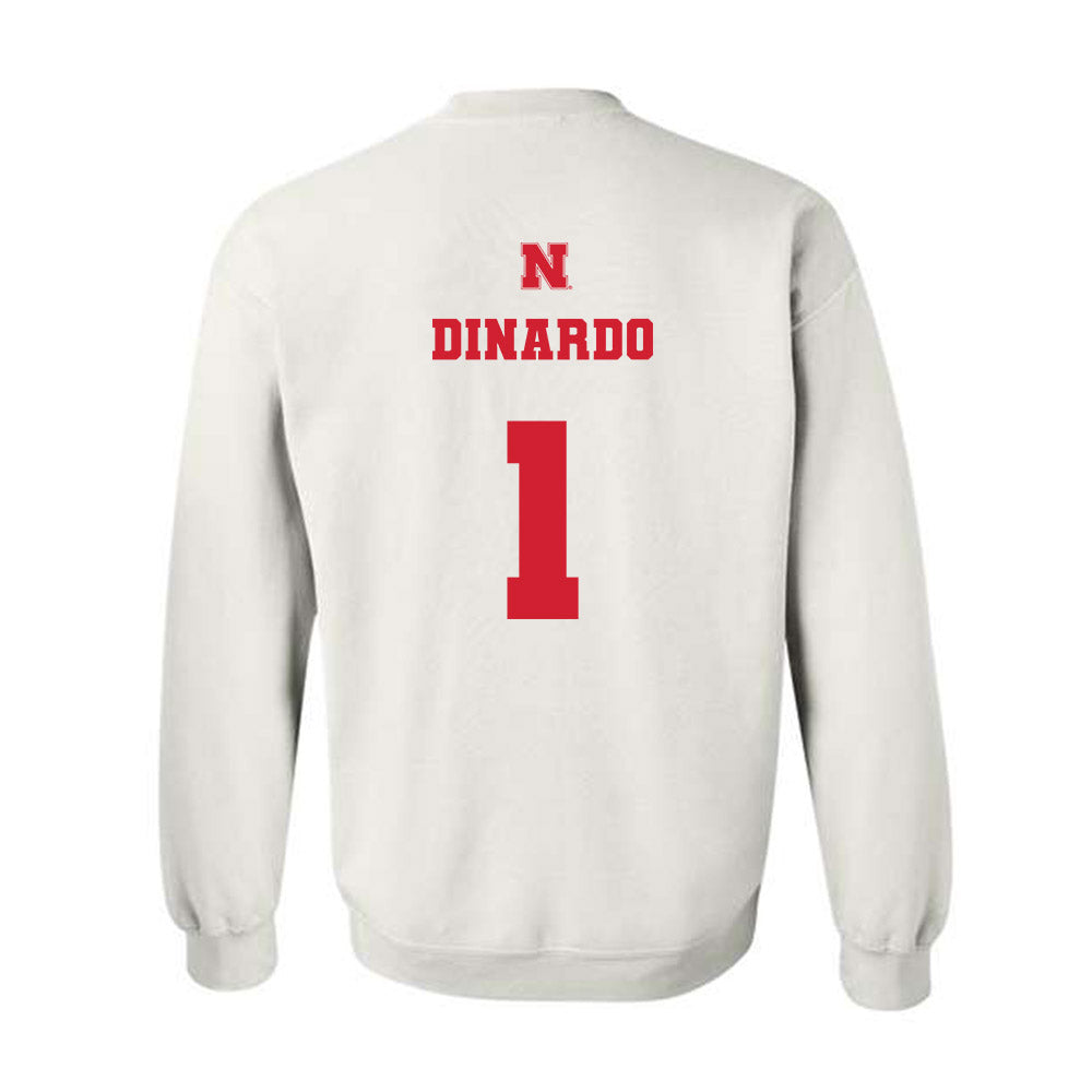 Nebraska - NCAA Softball : Olivia DiNardo - Generic Shersey Crewneck Sweatshirt-1
