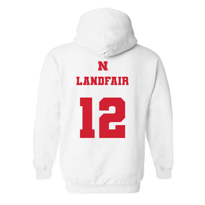 Nebraska - NCAA Women's Volleyball : Taylor Landfair - Generic Shersey Hooded Sweatshirt