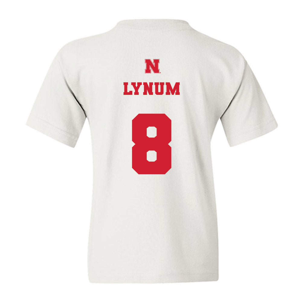 Nebraska - NCAA Football : Tamon Lynum - Generic Shersey Youth T-Shirt-1