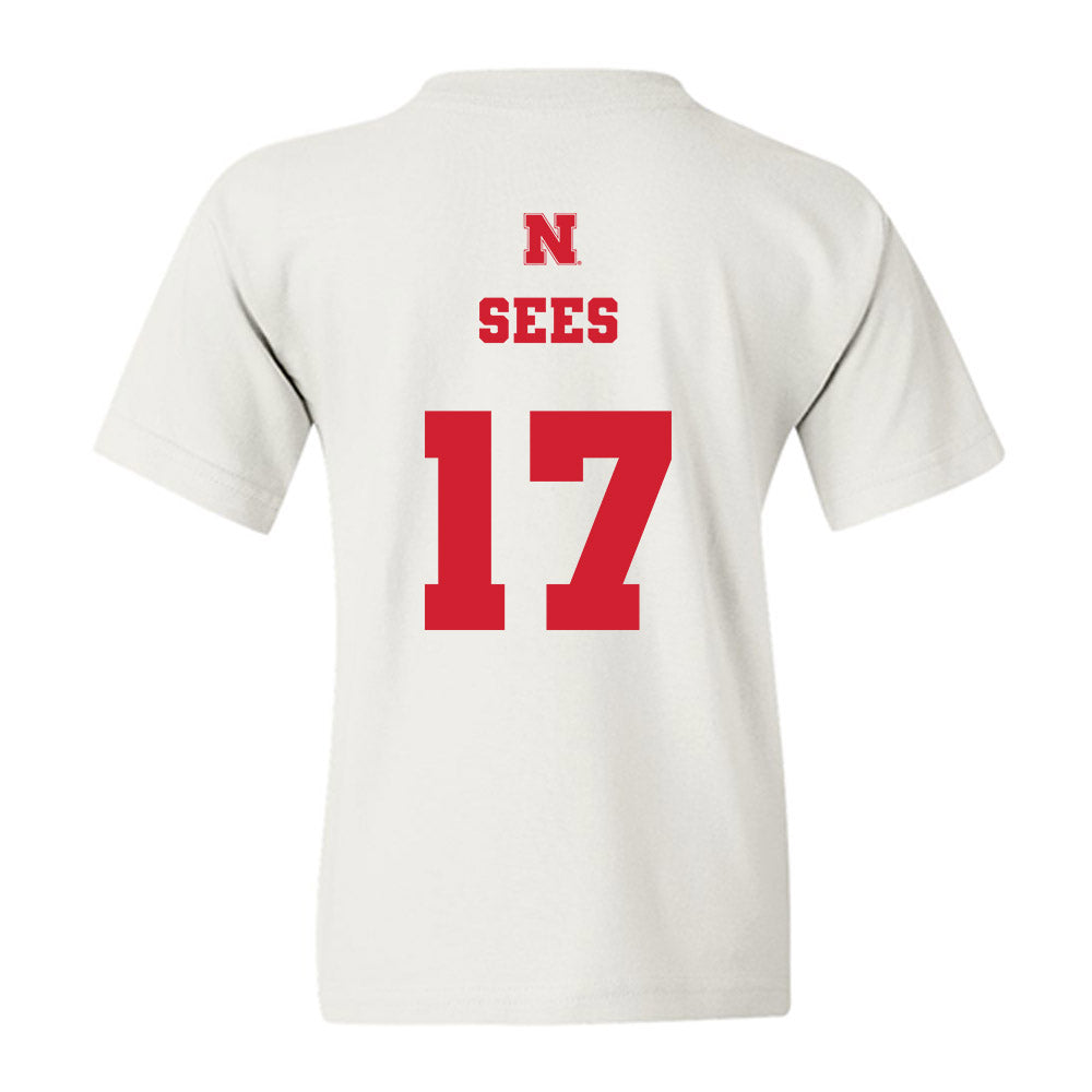 Nebraska - NCAA Women's Soccer : Jo Sees - Generic Shersey Youth T-Shirt-1