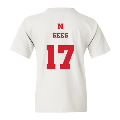 Nebraska - NCAA Women's Soccer : Jo Sees - Generic Shersey Youth T-Shirt-1