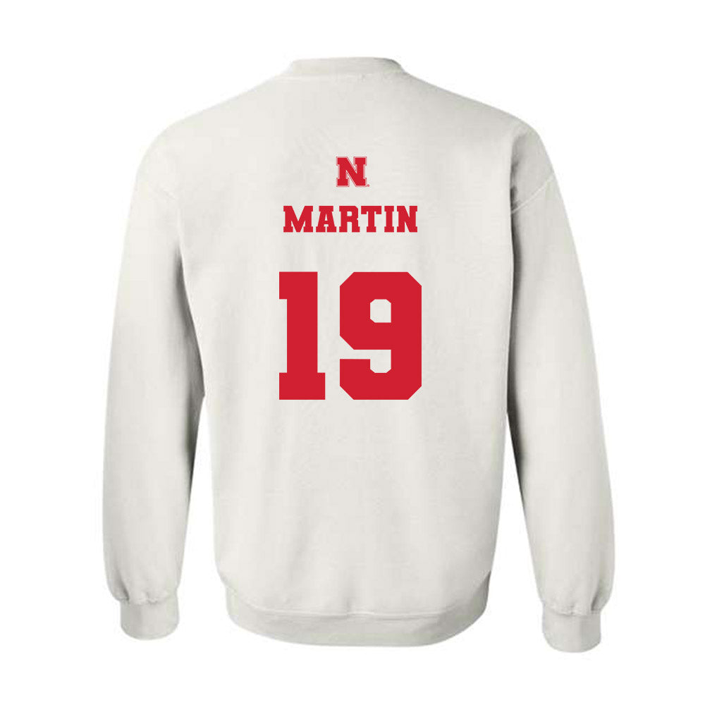 Nebraska - NCAA Women's Bowling : Jillian Martin - Generic Shersey Crewneck Sweatshirt-1