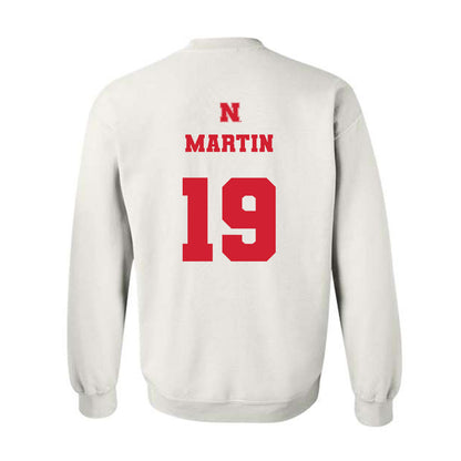 Nebraska - NCAA Women's Bowling : Jillian Martin - Generic Shersey Crewneck Sweatshirt-1