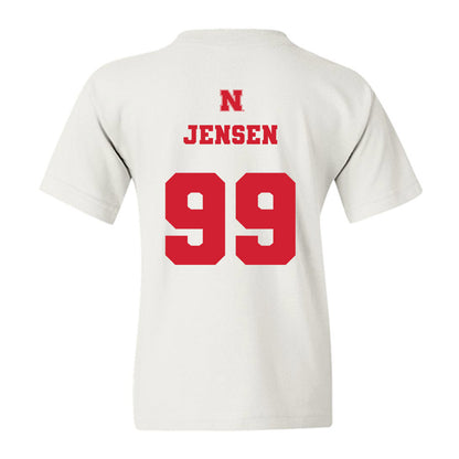 Nebraska - NCAA Softball : Alexis Jensen - Generic Shersey Youth T-Shirt-1