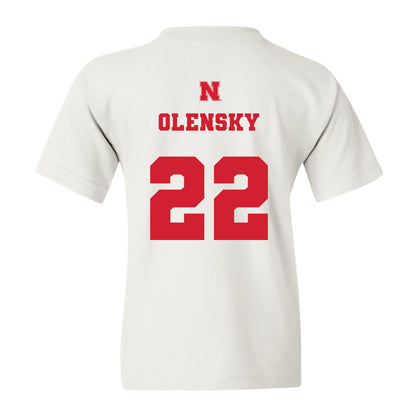 Nebraska - NCAA Softball : Caitlin Olensky - Youth T-Shirt Classic Shersey