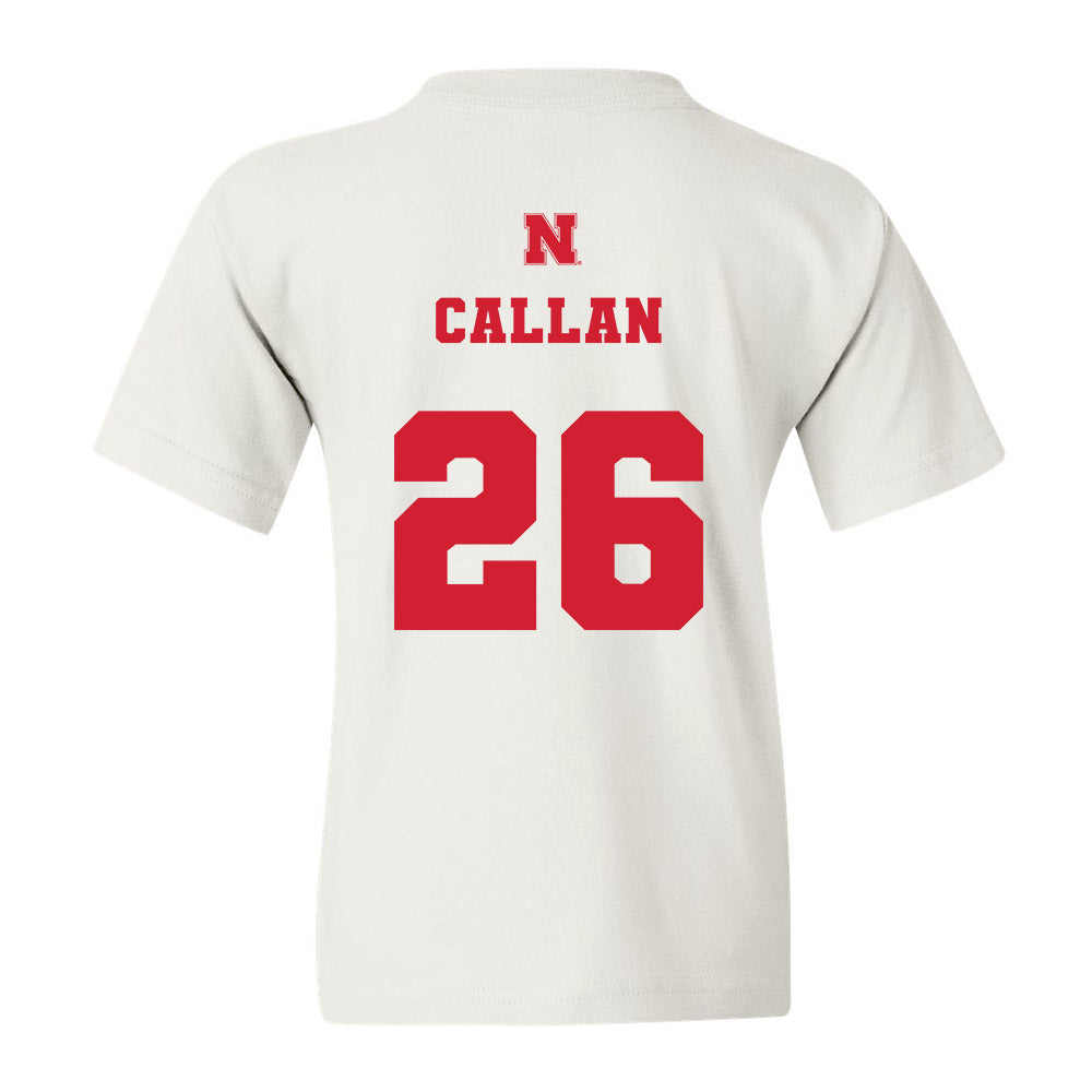 Nebraska - NCAA Women's Bowling : Anna Callan - Generic Shersey Youth T-Shirt