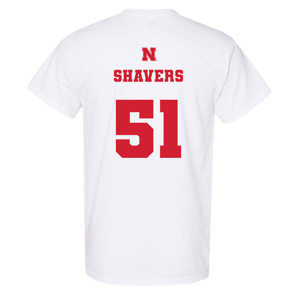 Nebraska - NCAA Football : Vincent Shavers - Generic Shersey T-Shirt