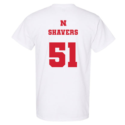 Nebraska - NCAA Football : Vincent Shavers - Generic Shersey T-Shirt