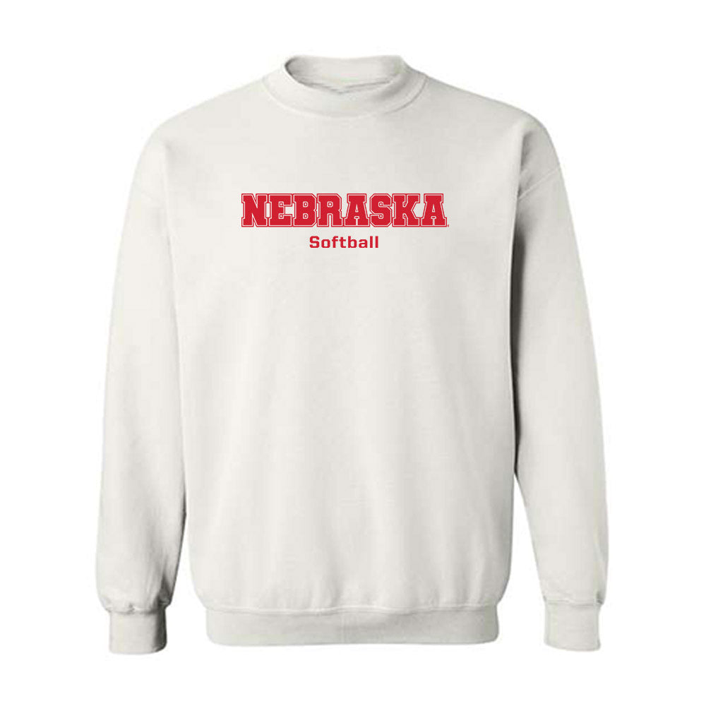 Nebraska - NCAA Softball : Carlie Muhlbach - Generic Shersey Crewneck Sweatshirt-0