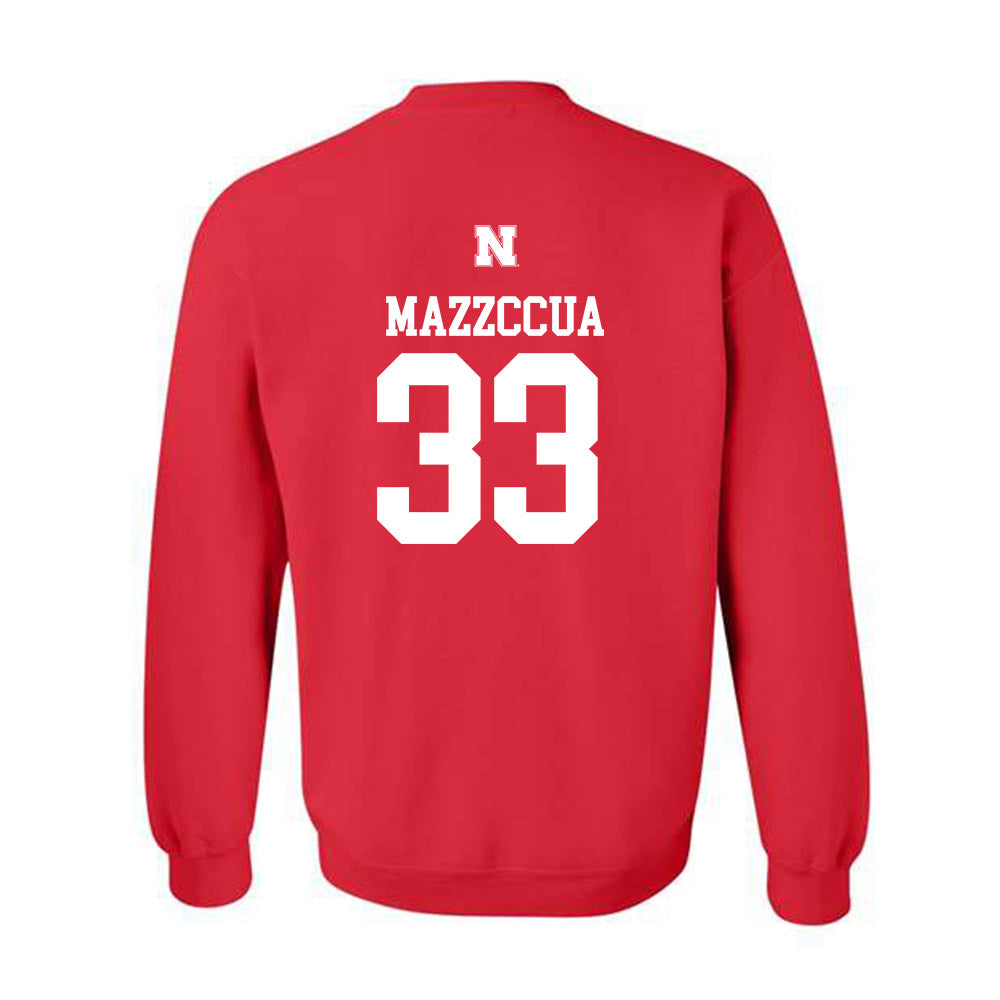 Nebraska - NCAA Football : Maurice Mazzccua - Generic Shersey Crewneck Sweatshirt