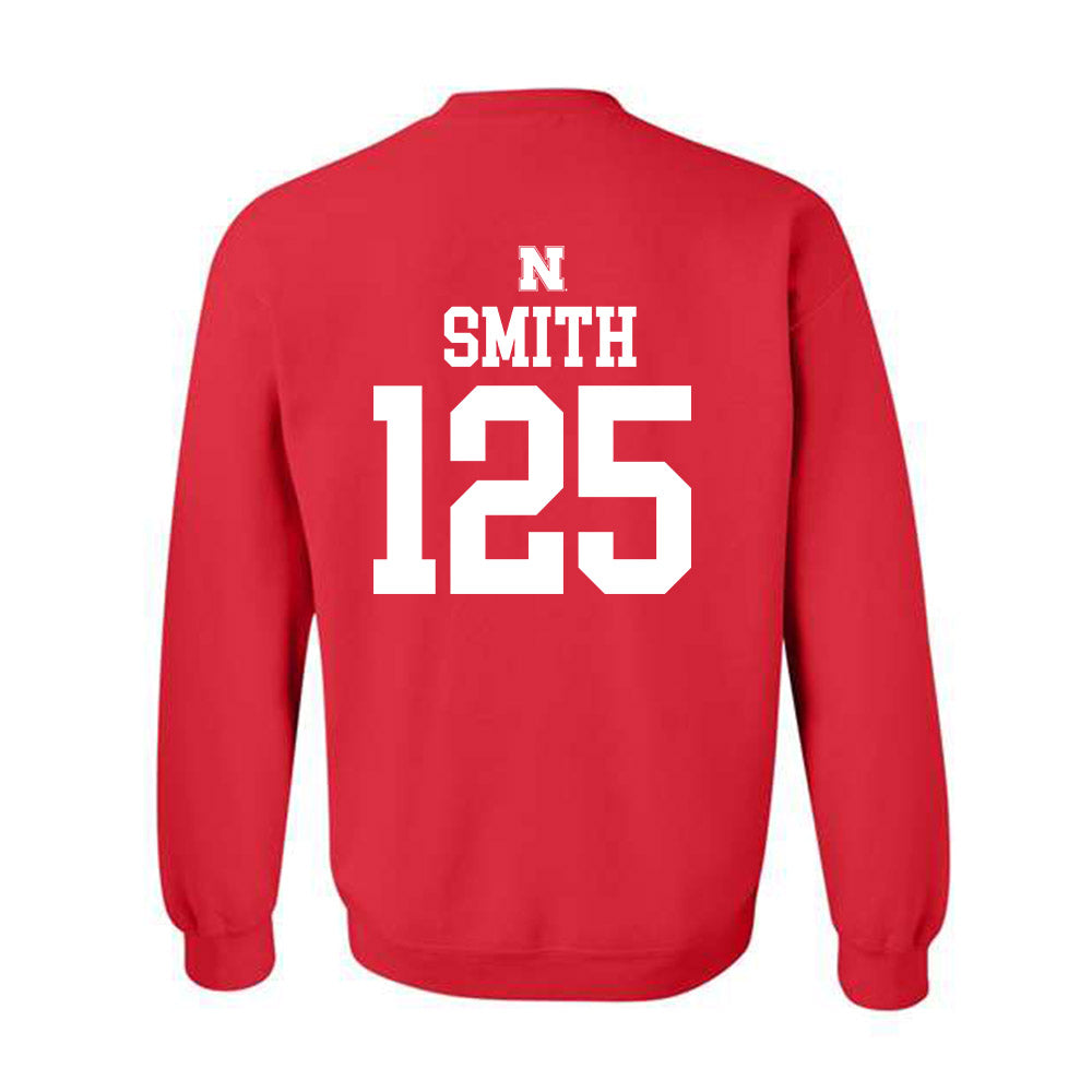 Nebraska - NCAA Wrestling : Caleb Smith - Generic Shersey Crewneck Sweatshirt