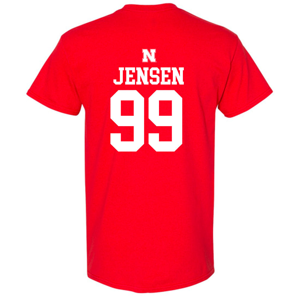 Nebraska - NCAA Softball : Alexis Jensen - Generic Shersey T-Shirt-1