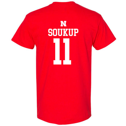 Nebraska - NCAA Football : Bode Soukup - Generic Shersey T-Shirt-1