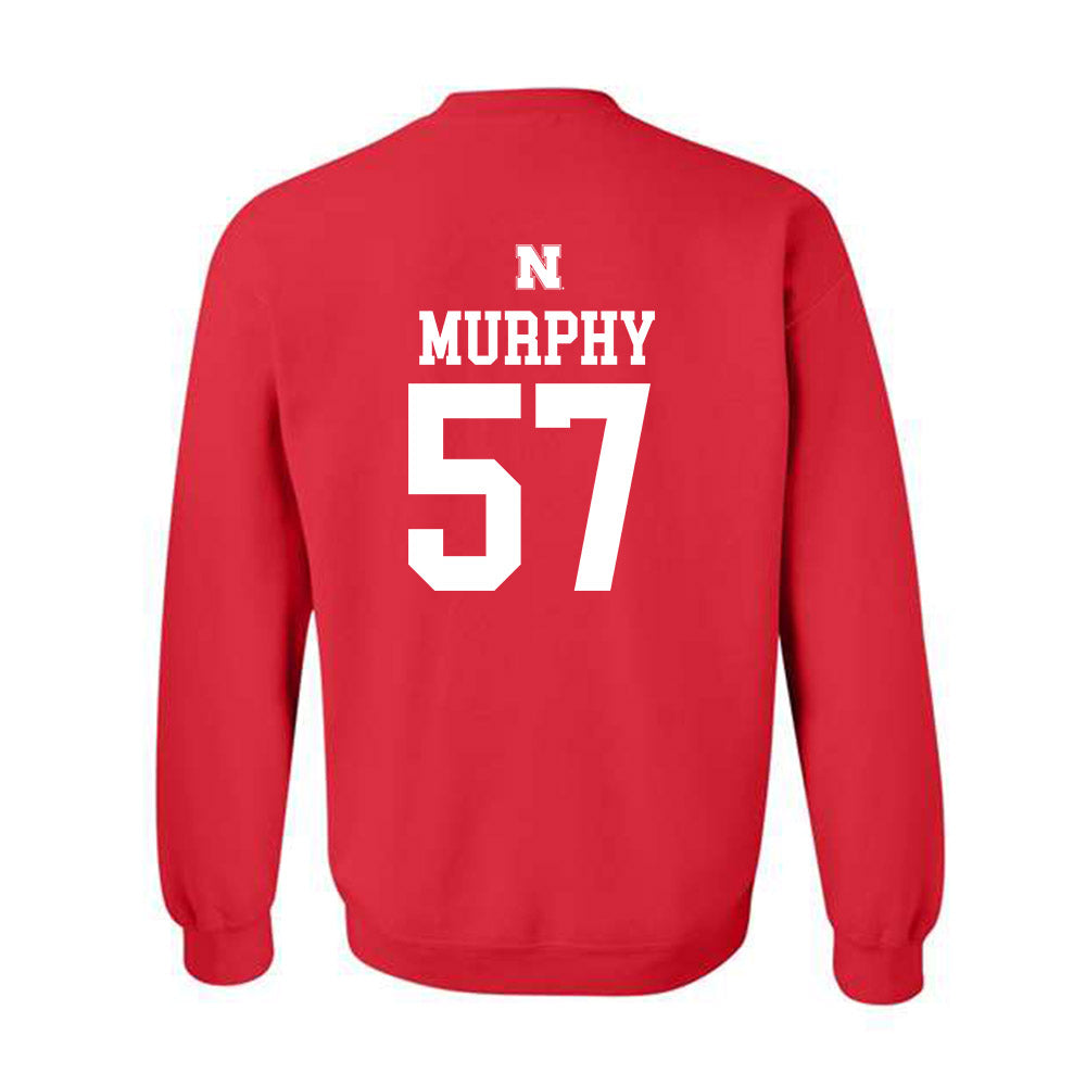 Nebraska - NCAA Football : Ashton Murphy - Generic Shersey Crewneck Sweatshirt