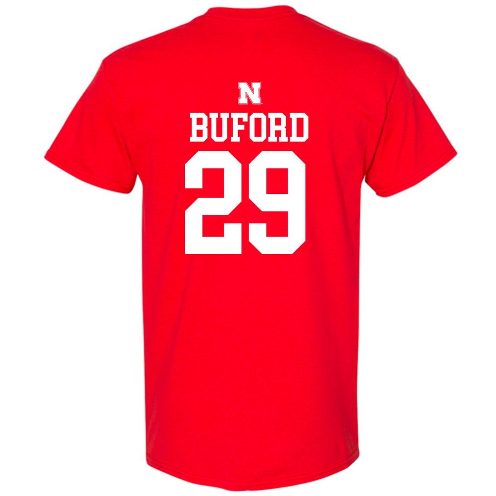 Nebraska - NCAA Football : Mario Buford - Generic Shersey T-Shirt