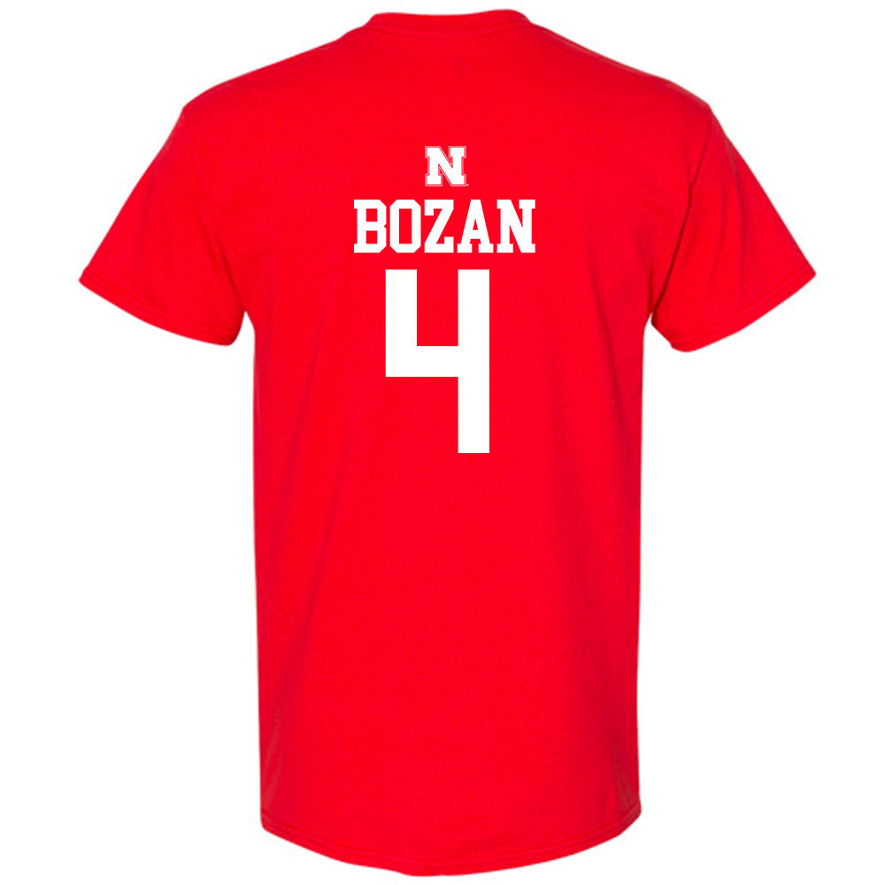 Nebraska - NCAA Women's Basketball : Petra Bozan - Generic Shersey T-Shirt-1