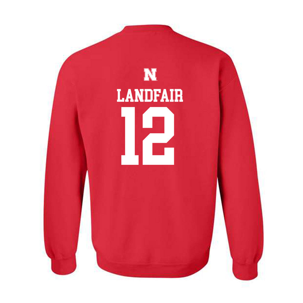 Nebraska - NCAA Women's Volleyball : Taylor Landfair - Generic Shersey Crewneck Sweatshirt