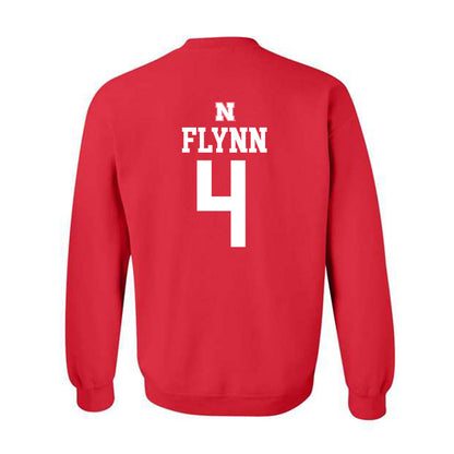 Nebraska - NCAA Women's Volleyball : Campbell Flynn - Generic Shersey Crewneck Sweatshirt-1
