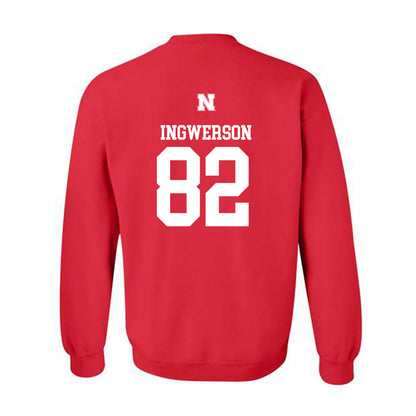 Nebraska - NCAA Football : Eric Ingwerson - Generic Shersey Crewneck Sweatshirt