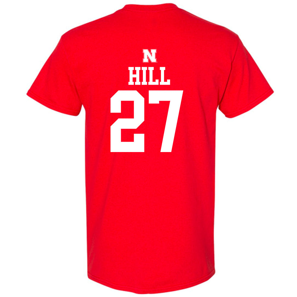 Nebraska - NCAA Softball : Natalia Hill - Generic Shersey T-Shirt-1