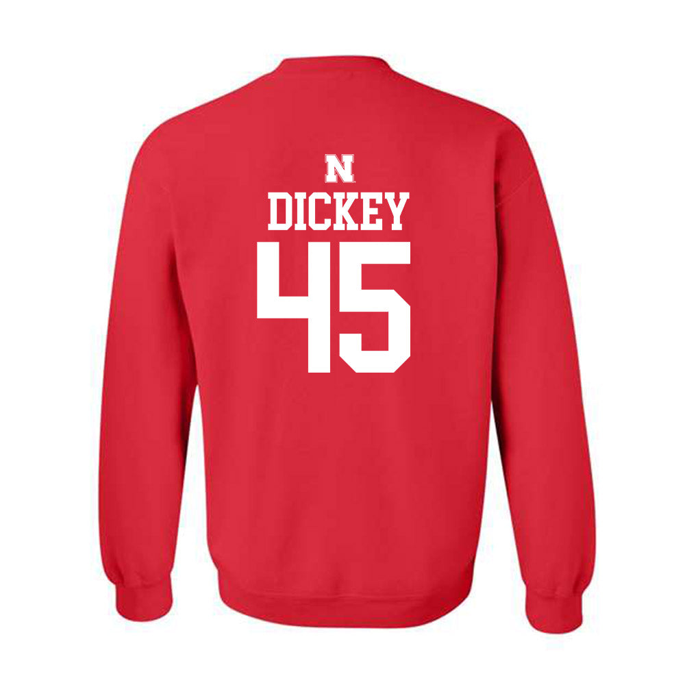 Nebraska - NCAA Football : Izaac Dickey - Generic Shersey Crewneck Sweatshirt