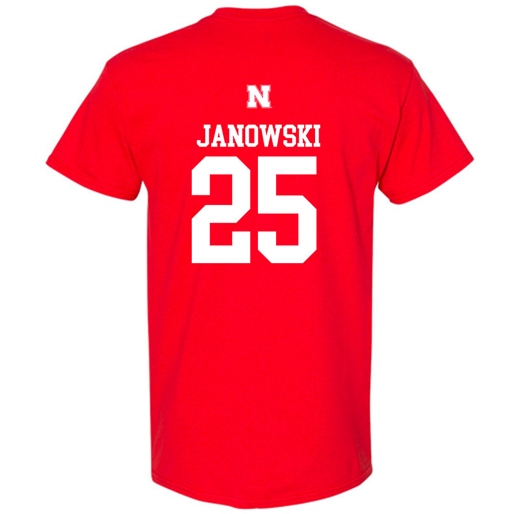 Nebraska - NCAA Men's Basketball : Nick Janowski - Generic Shersey T-Shirt