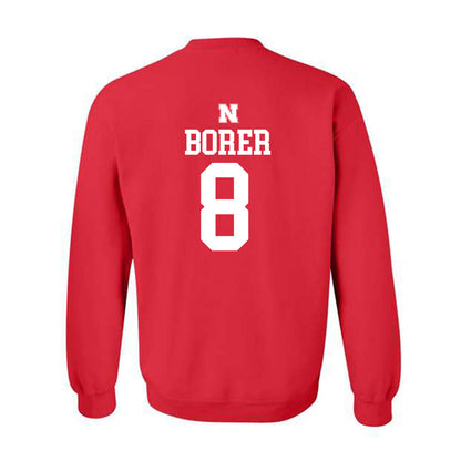 Nebraska - NCAA Women's Soccer : Reese Borer - Generic Shersey Crewneck Sweatshirt-1