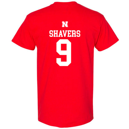 Nebraska - NCAA Football : Vincent Shavers - Generic Shersey T-Shirt-1
