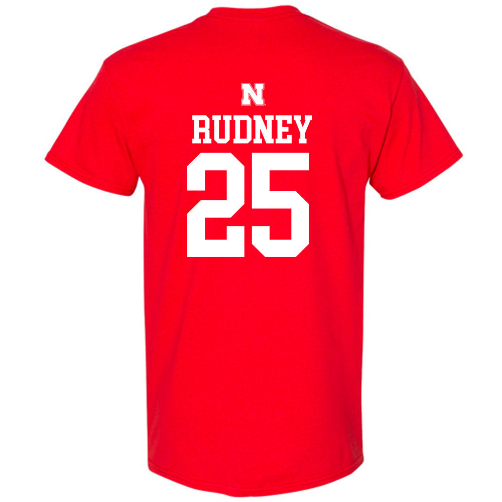 Nebraska - NCAA Women's Soccer : Ella Rudney - Generic Shersey T-Shirt-1
