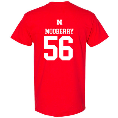 Nebraska - NCAA Football : Pierce Mooberry - Generic Shersey T-Shirt-1