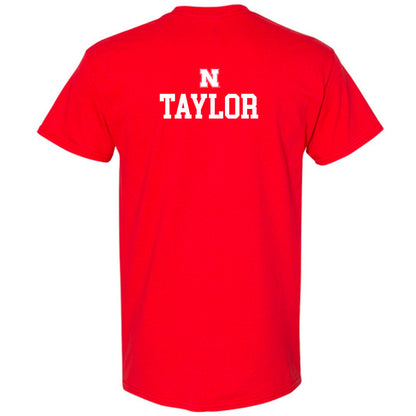 Nebraska - NCAA Wrestling : Antrell Taylor - Generic Shersey T-Shirt-1