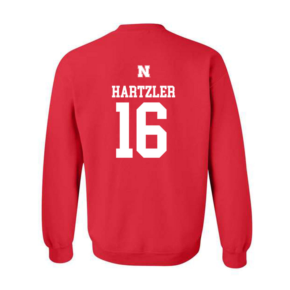 Nebraska - NCAA Women's Bowling : Brenna Hartzler - Generic Shersey Crewneck Sweatshirt