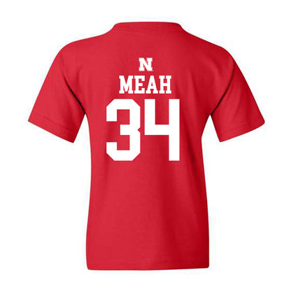 Nebraska - NCAA Men's Basketball : Braxton Meah - Generic Shersey Youth T-Shirt