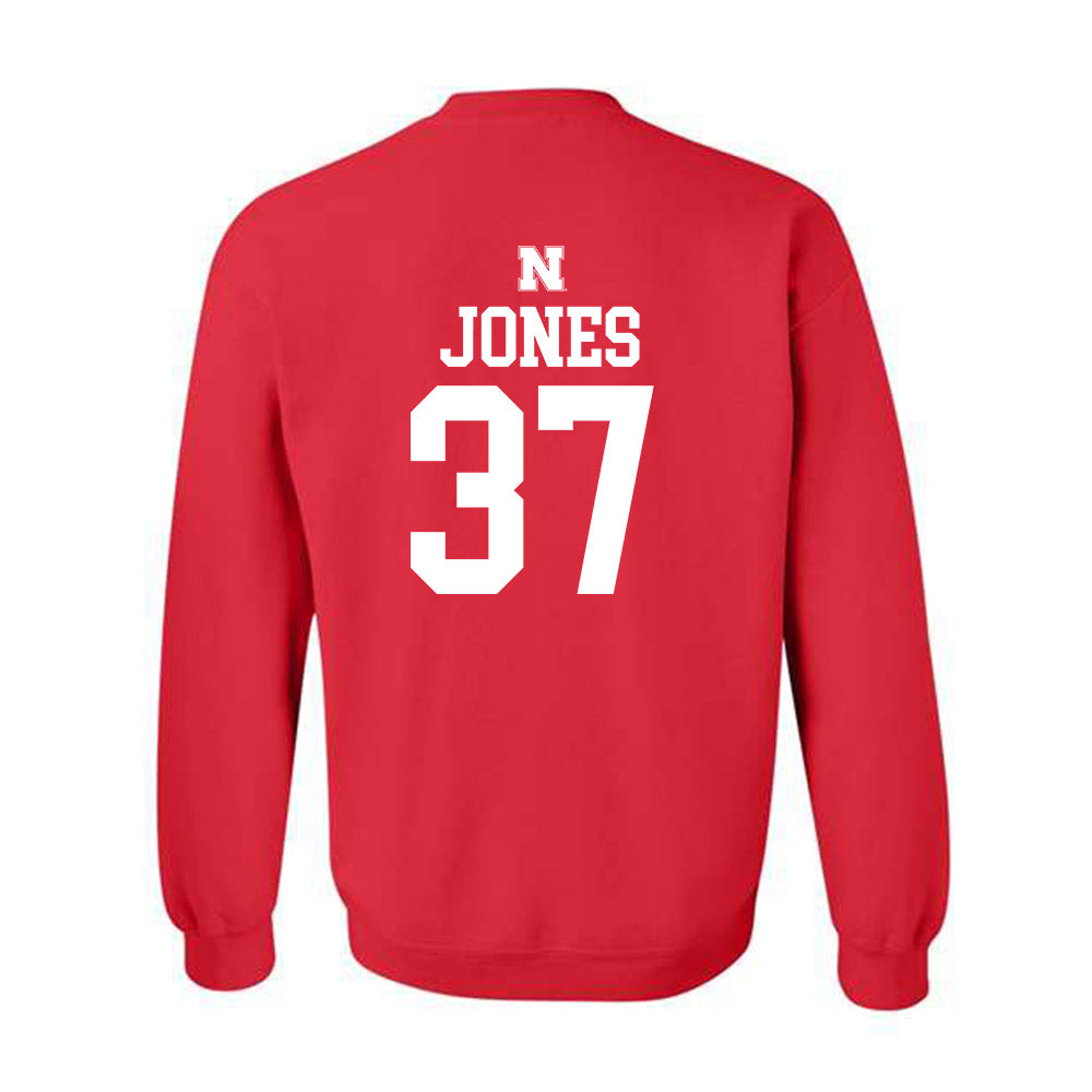 Nebraska - NCAA Football : Donovan Jones - Generic Shersey Crewneck Sweatshirt-1