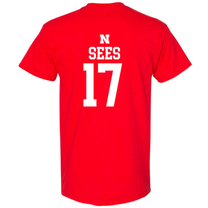 Nebraska - NCAA Women's Soccer : Jo Sees - Generic Shersey T-Shirt-1