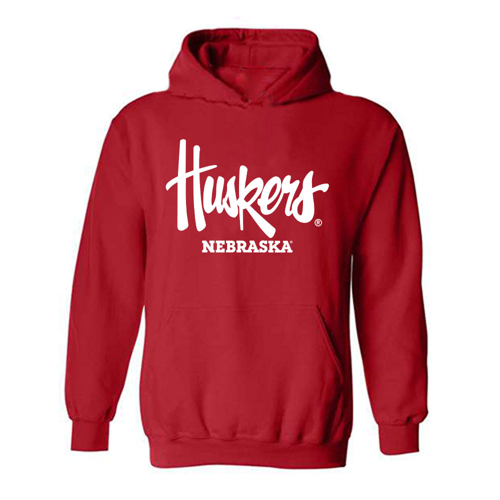 Nebraska - NCAA Wrestling : Omar Ayoub - Generic Shersey Hooded Sweatshirt-0