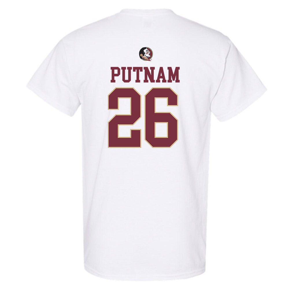 FSU - NCAA Baseball : Eli Putnam - Fashion Shersey T-Shirt-1