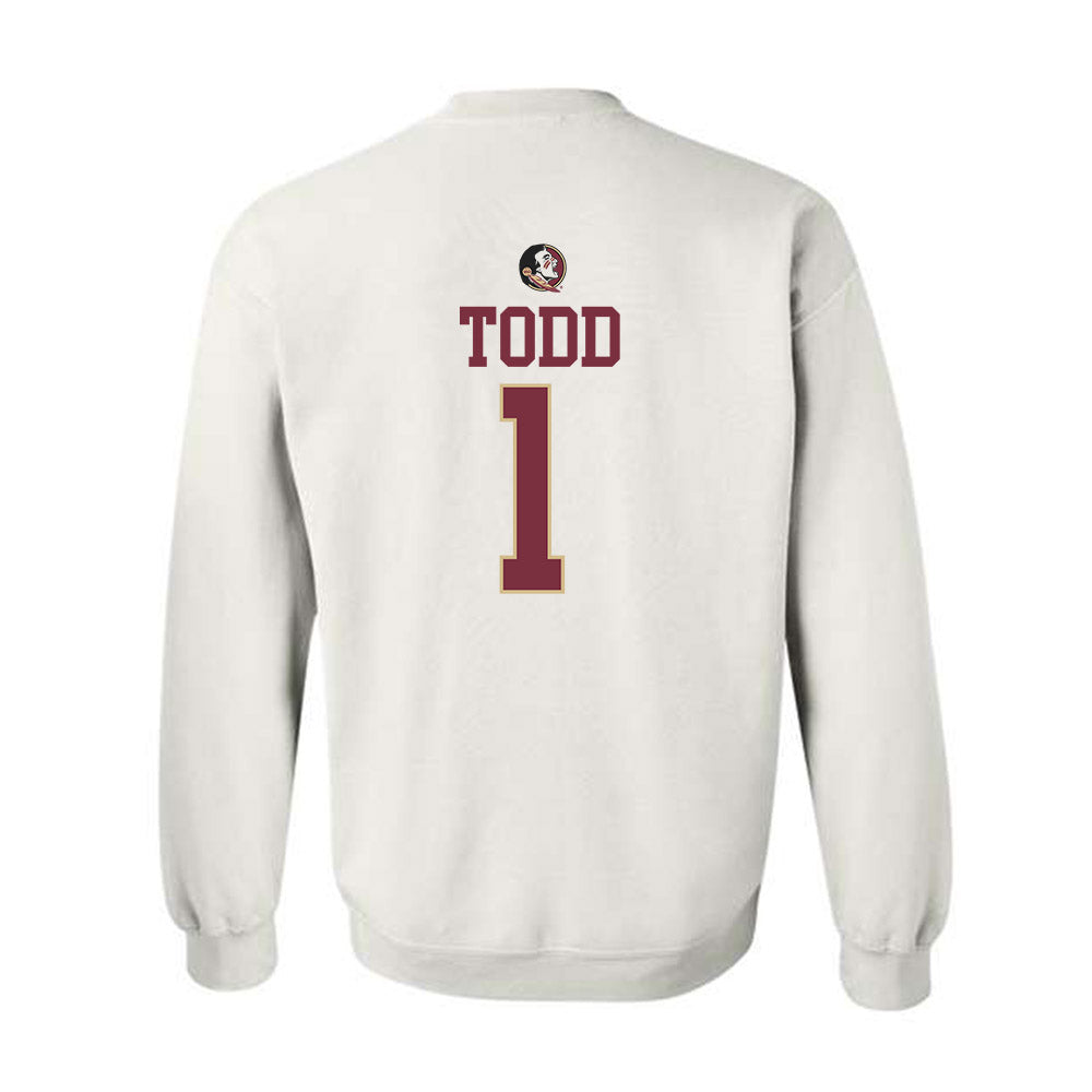 FSU - NCAA Women's Soccer : Adelyn Todd - Fashion Shersey Crewneck Sweatshirt