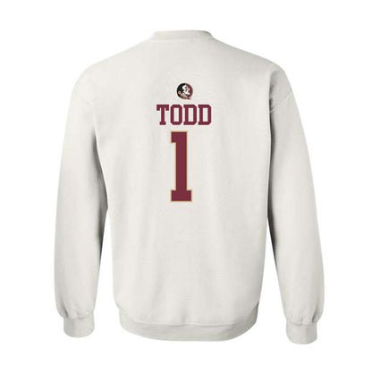 FSU - NCAA Women's Soccer : Adelyn Todd - Fashion Shersey Crewneck Sweatshirt