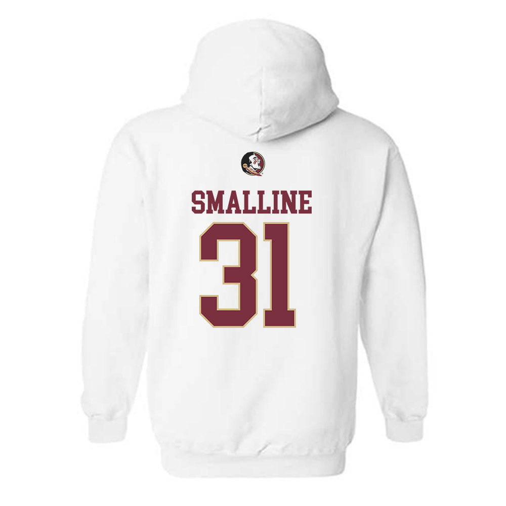 FSU - NCAA Women's Lacrosse : Lexi Smalline - Fashion Shersey Hooded Sweatshirt-1