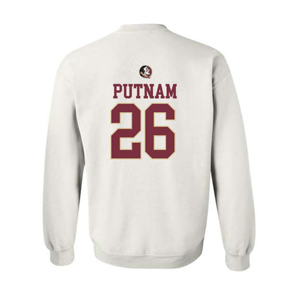 FSU - NCAA Baseball : Eli Putnam - Fashion Shersey Crewneck Sweatshirt-1