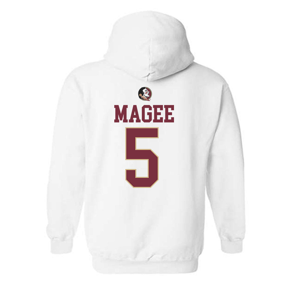 FSU - NCAA Men's Basketball : Kobe MaGee - Fashion Shersey Hooded Sweatshirt-1