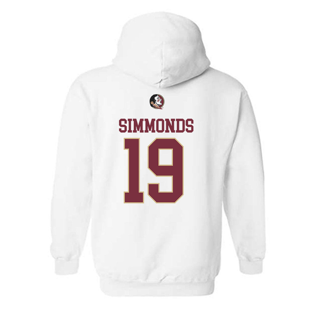 FSU - NCAA Women's Soccer : Kameron Simmonds - Fashion Shersey Hooded Sweatshirt