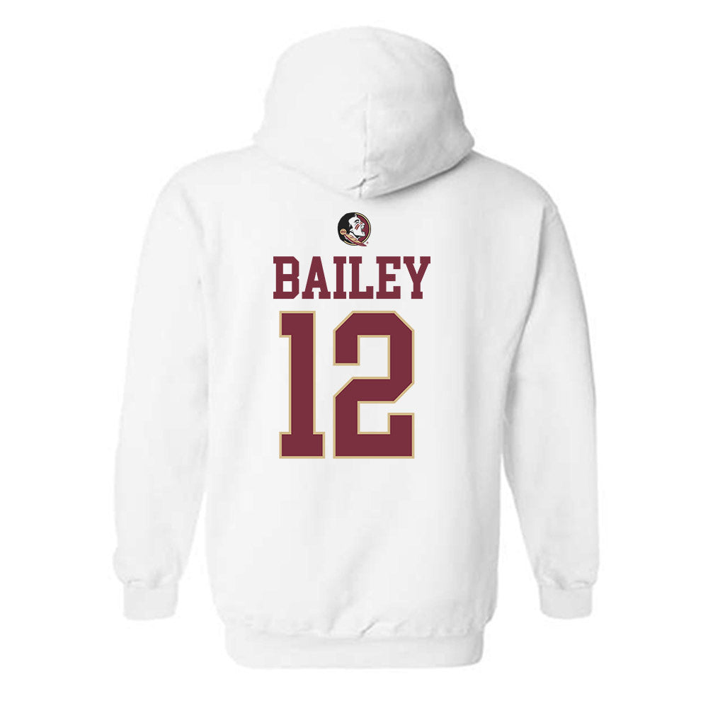 FSU - NCAA Baseball : Myles Bailey - Fashion Shersey Hooded Sweatshirt-1
