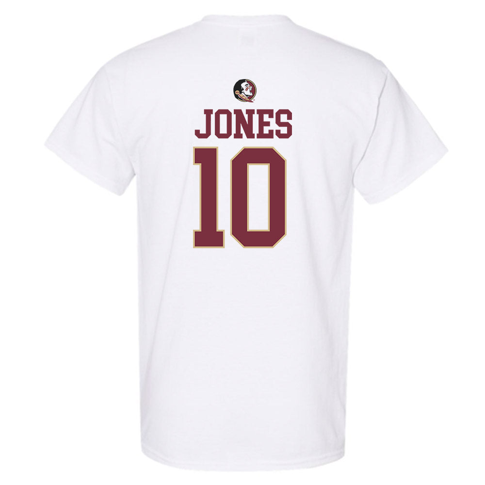 FSU - NCAA Men's Basketball : Lajae Jones - Fashion Shersey T-Shirt-1