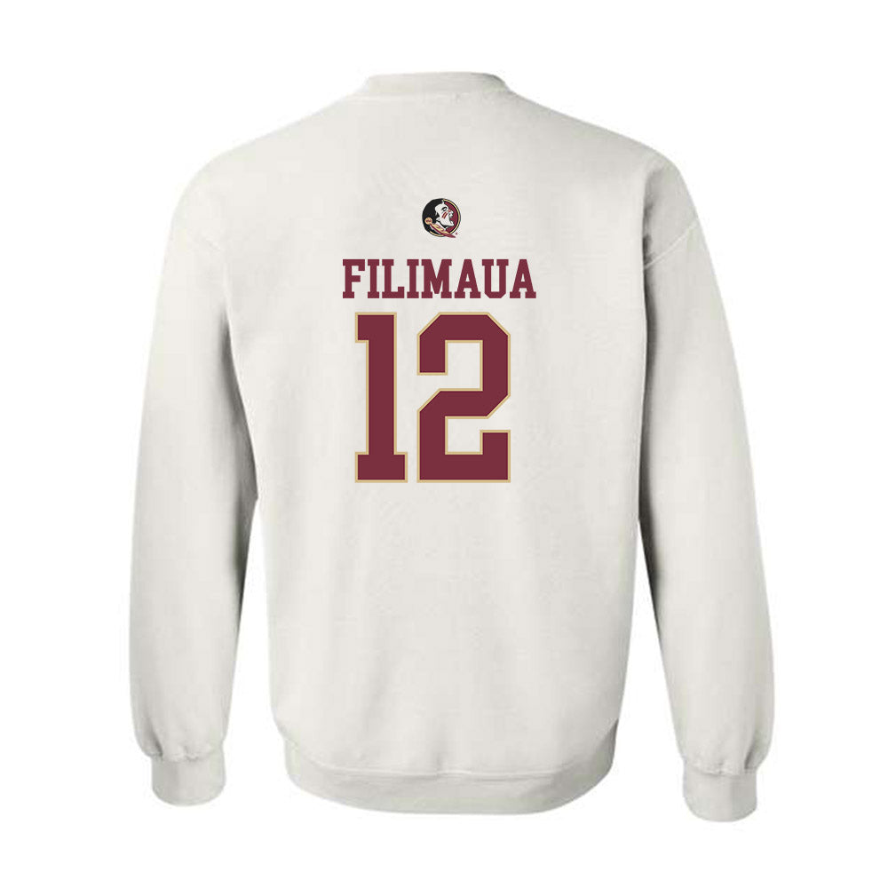 FSU - NCAA Women's Volleyball : Kyleene Filimaua - Fashion Shersey Crewneck Sweatshirt