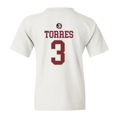 FSU - NCAA Softball : Isabella Torres - Fashion Shersey Youth T-Shirt